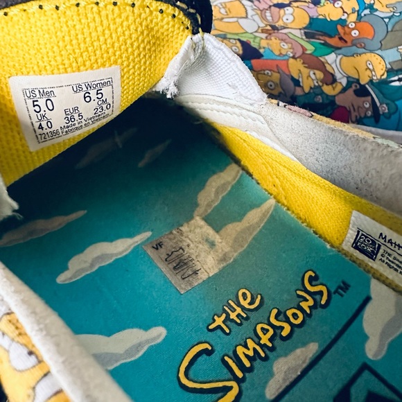 The Simpsons x Vans Slip-on Collage ComfyCrush Sneakers - Picture 8 of 8